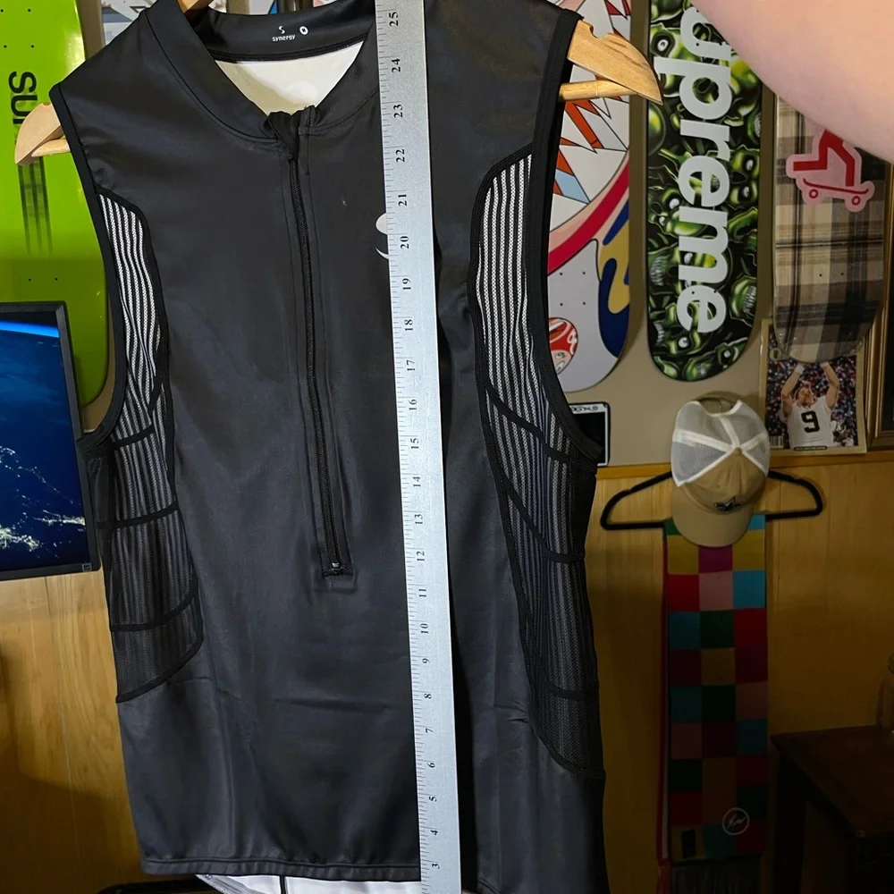 Synergy Men's Elite Tri Tank Top Singlet size M - Picture 4 of 5